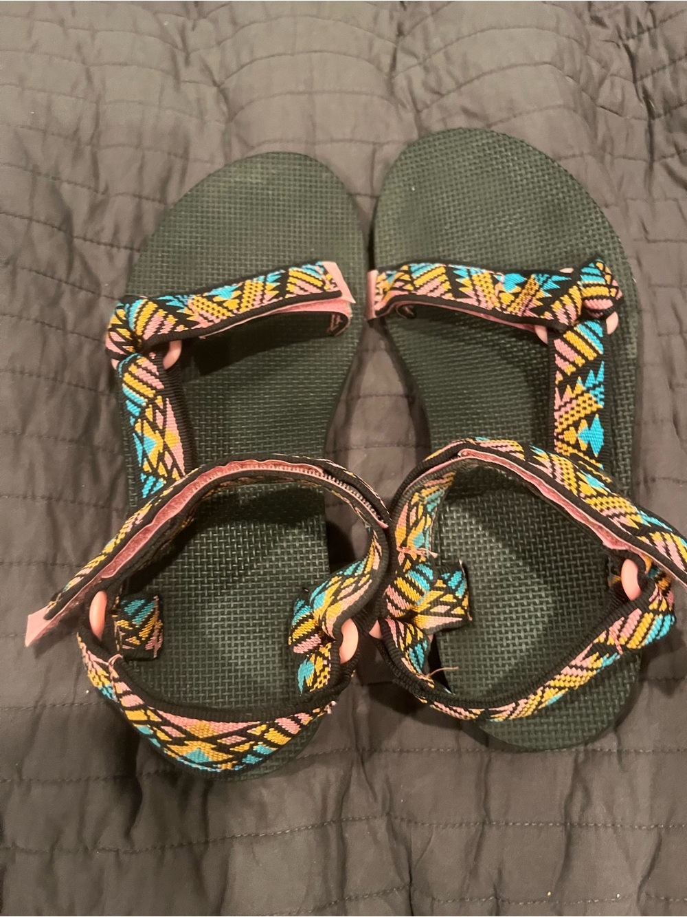 Teva Vintage Sandals Patterned Straps